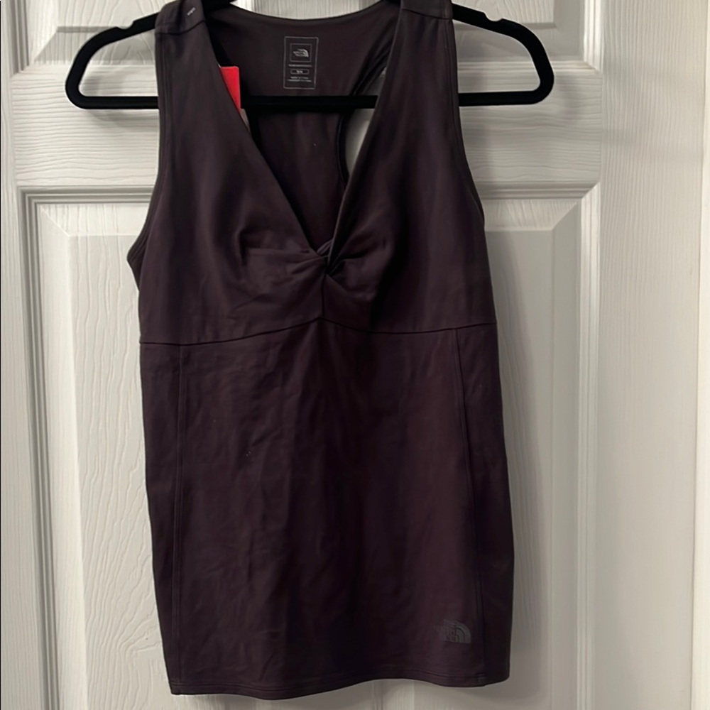 The North Face Black Fitted Cut Out Tank Top